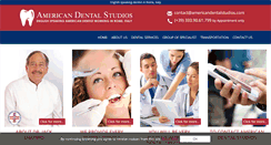 Desktop Screenshot of americandentalstudios.com